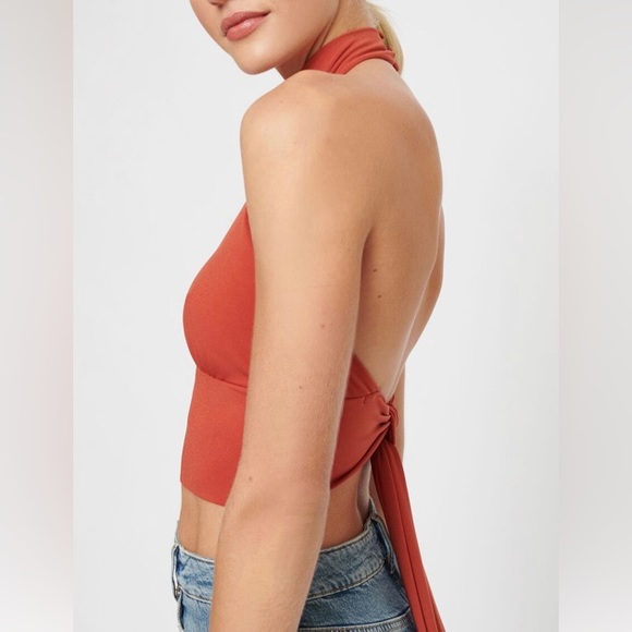 Dynamite backless halter top XL - Picture 3 of 5